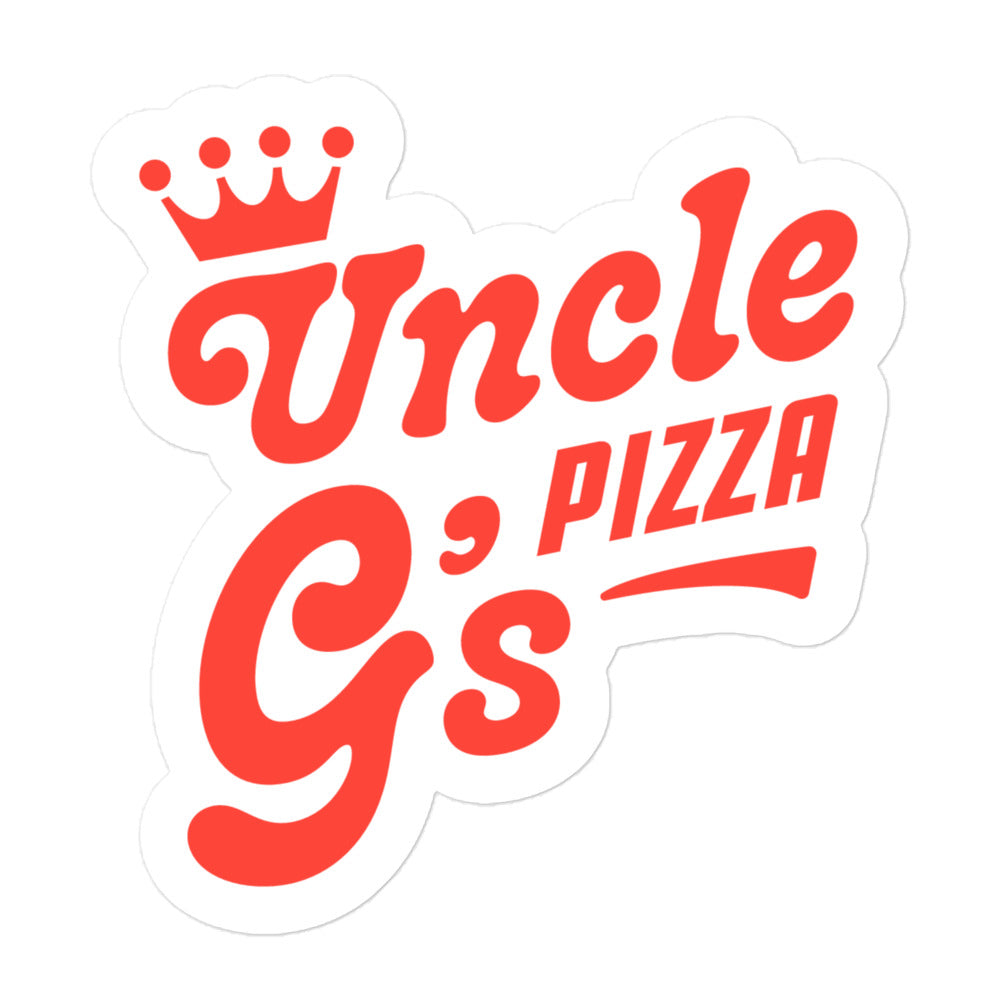 Uncle G's Logo Sticker