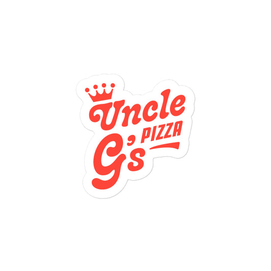 Uncle G's Logo Sticker