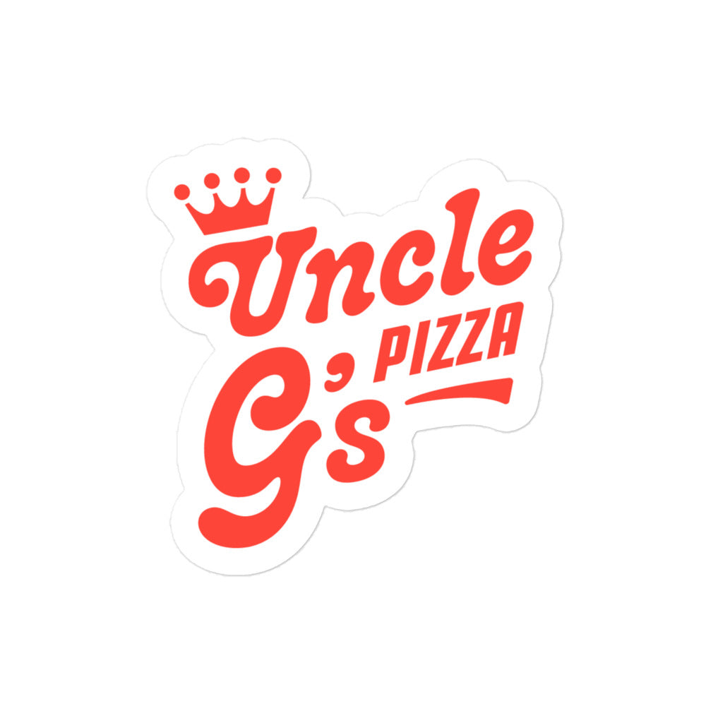 Uncle G's Logo Sticker