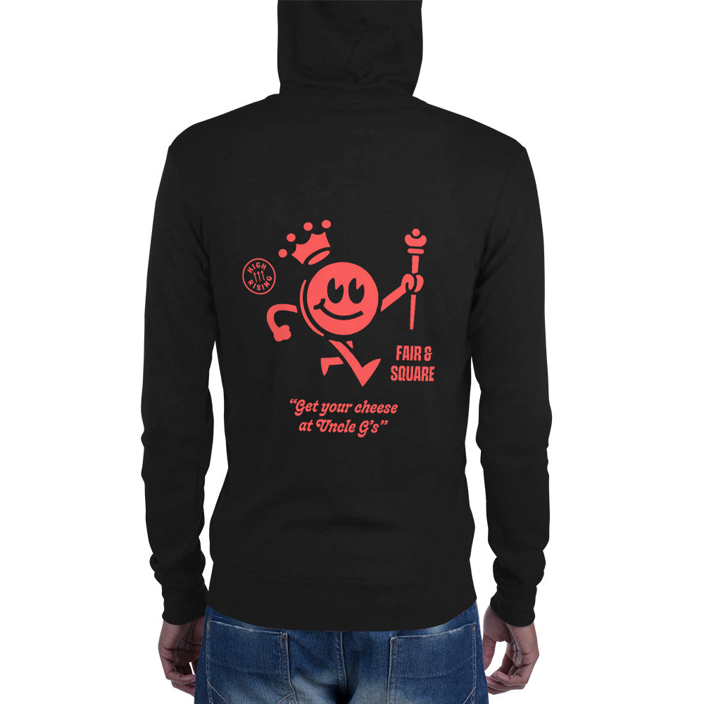Lightweight Zip Hoodie in various colors