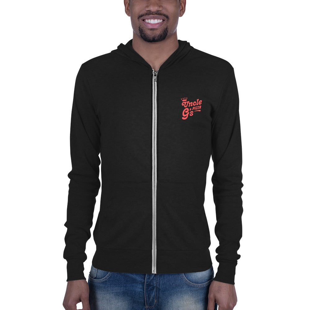 Lightweight Zip Hoodie in various colors